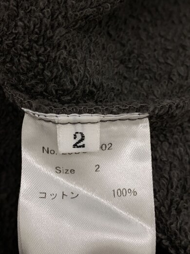 商品画像：ジップパーカー/2/コットン/GRY/25SS4002/CORE LOOPWHEEL ZIP HOODIE 4