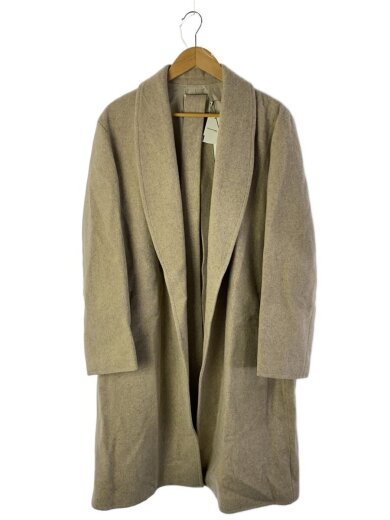 商品画像：コート/2/ウール/BEG/23FW6001/SHAWL GOWN COAT 1