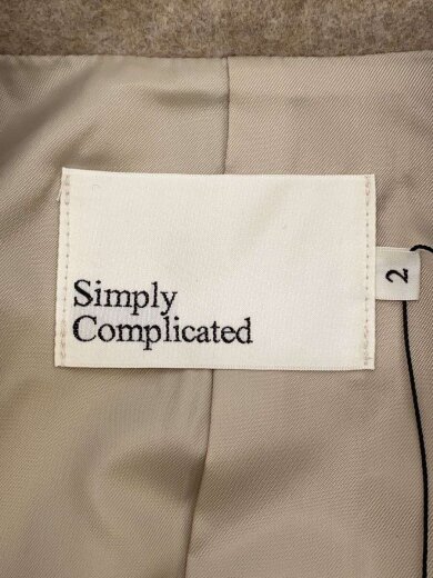 商品画像：コート/2/ウール/BEG/23FW6001/SHAWL GOWN COAT 3