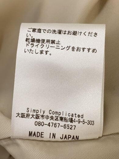 商品画像：コート/2/ウール/BEG/23FW6001/SHAWL GOWN COAT 5