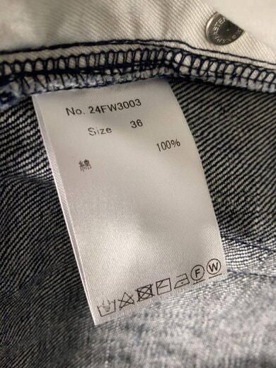 商品画像：ボトム/36/コットン/IDG/24FW3003/BF SELVEDGE JEAN 4