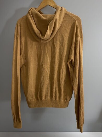 商品画像：ジップパーカー/1/コットン/BEG/SCSS-KZHD/Knit Hoodie 2