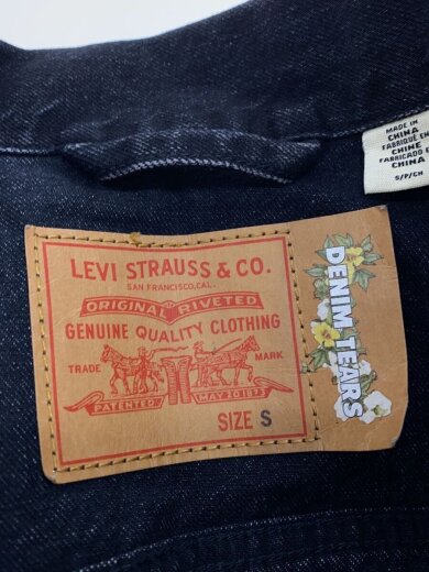 商品画像：Gジャン/S/コットン/BLK/総柄/PC9-A2318-0006 3