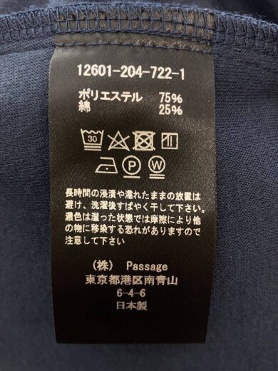 商品画像：ボトム/--/ポリエステル/BLU/12601-204-722-1/GENEVA WIDELEG TROUSERS 4