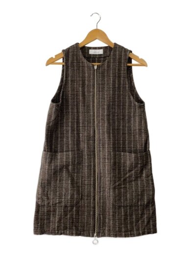 商品画像：MOLE STRIPE JUMPER SKIRT/1/コットン/BLK/総柄/PA18-OP04// 1