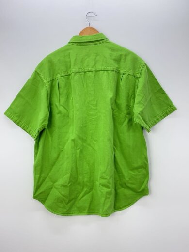 商品画像：25SS/Loose Fit S/S Denim Painter Shirt/L/GRN 2