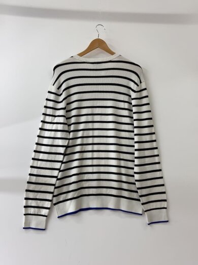 商品画像：長袖Tシャツ/XL/コットン/WHT/ボーダー// 2