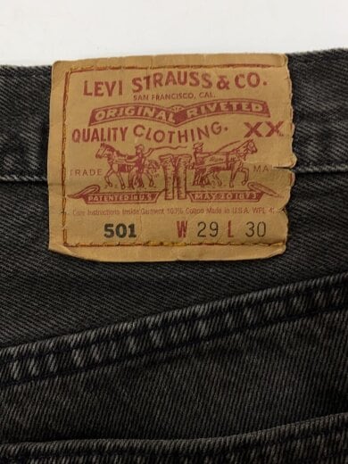商品画像：ボトム/29/コットン/GRY/501-0660/MADE IN USA/汚れ有り 4