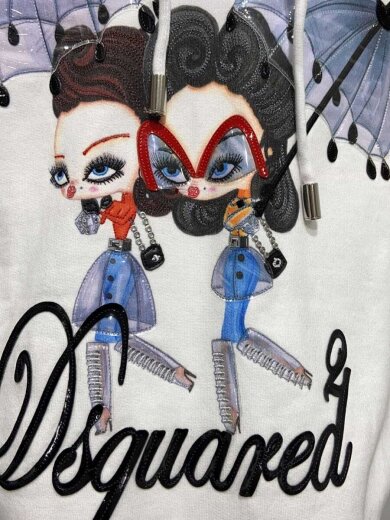 商品画像：I/25W/パーカー/XXS/コットン/WHT/S72GU0519 4