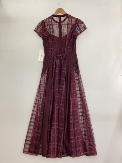 商品画像：半袖ワンピース/1/ポリエステル/BRD/チェック/FWFO254503// 2