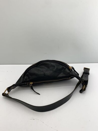 商品画像：Rubono Fanny Pack/ショルダーバッグ/レザー/BLK 3
