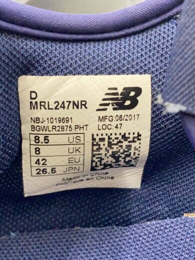 商品画像：MRL247/ネイビー/26.5cm/NVY 5