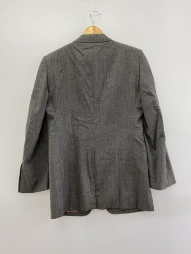 商品画像：×FOXBROTHERS/テーラードジャケット/M/ウール/GRY/ストライプ/1123-111-3296 2