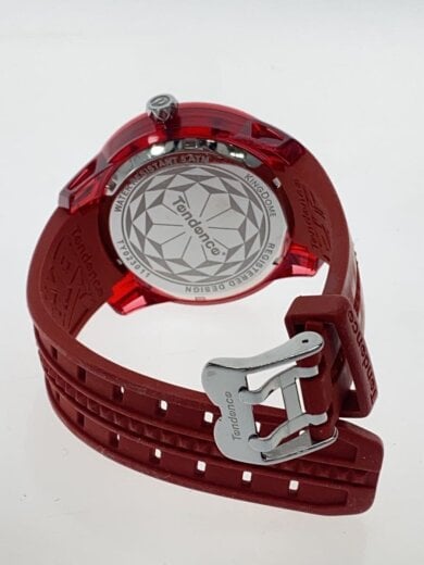 画像：TendenceKing Dome/クォーツ腕時計/アナログ/GRN/RED/ty0230114