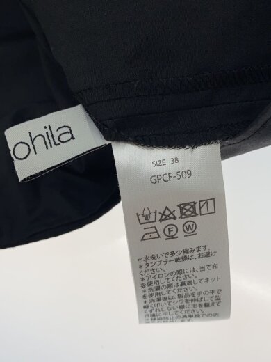商品画像：ノースリーブブラウス/38/ポリエステル/BLK// 3