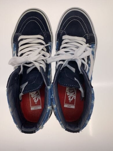 商品画像：20SS/Hole Punch Denim Sk8-Hi Pro/ハイカットスニーカー/27.5cm/BLU 3