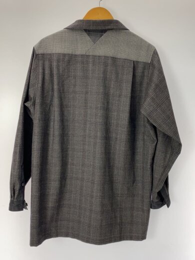 商品画像：GLEN CHECK MIX LUGGAGE SHIRT/1/ウール/GRY/チェック/WM2173109 2