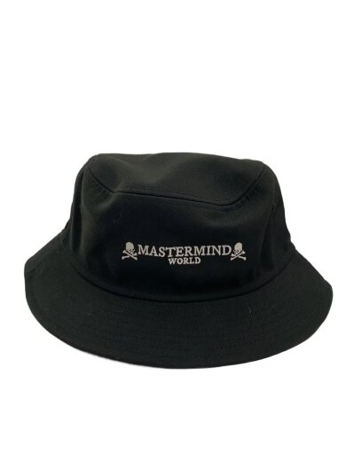 商品画像：×MASTERMIND WORLD/バケットハット/L/ポリエステル/BLK/メンズ 1