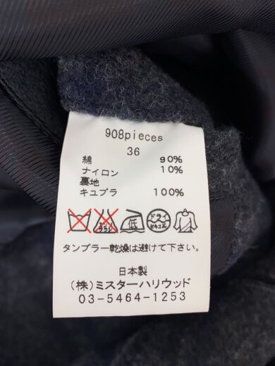 商品画像：ブルゾン/36/ウール/BLK/チェック/908pieces// 4