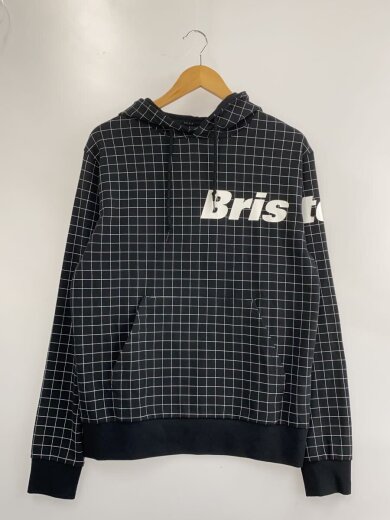 商品画像：パーカー/S/コットン/BLK/チェック/FCRB-210053/RELAX FIT HOODIE// 1