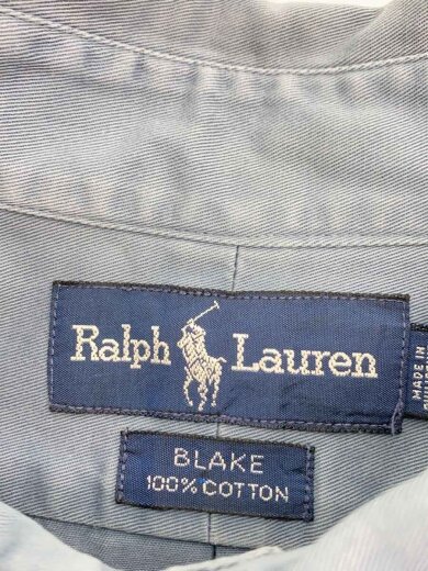 商品画像：長袖シャツ/XL/コットン/BLU/BLAKE/90s 3