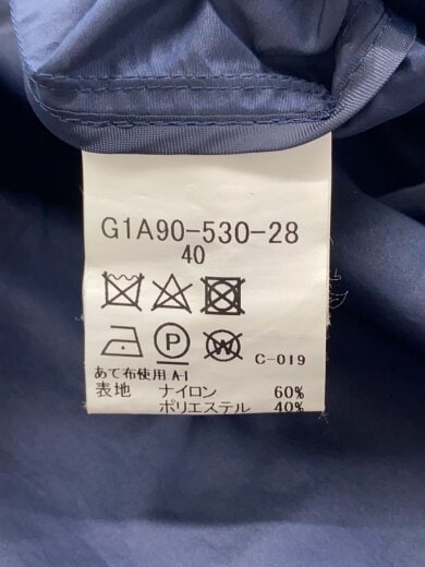 商品画像：ステンカラーコート/40/ナイロン/NVY/G1A90-530-28// 4