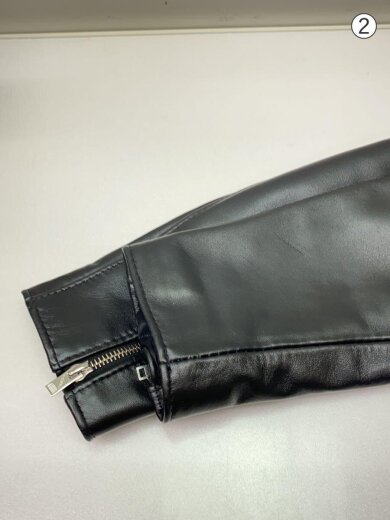 商品画像：×HYSTERIC GLAMOUR/シングルライダースジャケット/S/馬革/BLK/02191LB02 6
