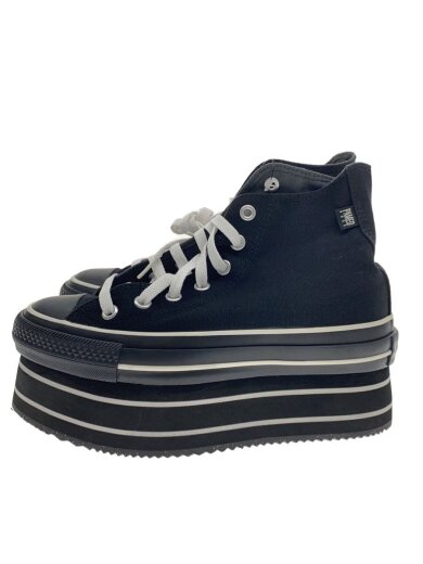 商品画像：ハイカットスニーカー/23.5cm/BLK 1