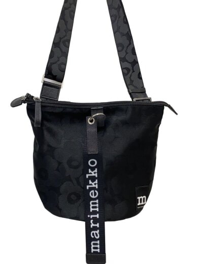 商品画像：ショルダーバッグ/ポリエステル/BLK/総柄/CARRY ALL UNIKKO// 1