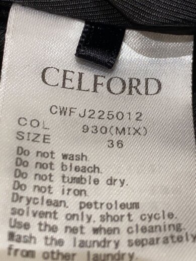 商品画像：ブルゾン/36/ポリエステル/BLK/千鳥格子/CWFJ225012 4