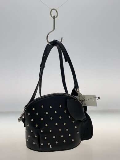 商品画像：L./エルドット/うさぎ/BLK/ Usagi leather pouch shoulder bag// 3