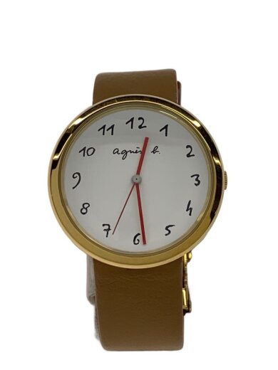 商品画像：クォーツ腕時計/アナログ/WHT/BEG/vj21-kb50 1