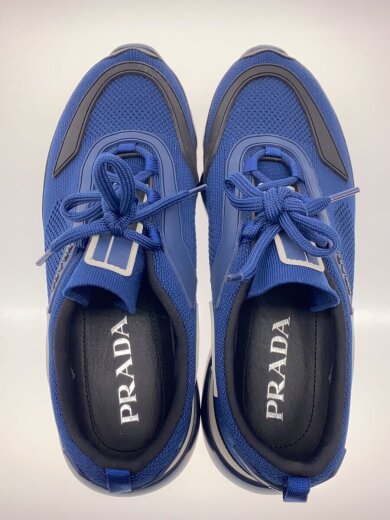 商品画像：ローカットスニーカー/5/ネイビー/2EG 253/クラウドバストメッシュスニーカー/プラダ 3