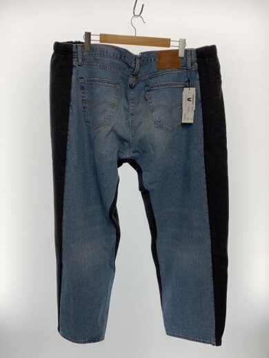 商品画像：23SS/Over Jogging Jeans/ドッキング/リメイクパンツ/L/コットン/GRY/3099PL// 2