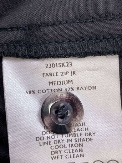 商品画像：FABLE ZIP JK/M/コットン/BLK/2301DK23// 4