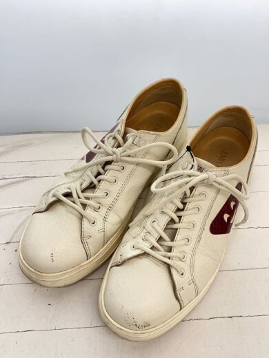 商品画像：ローカットスニーカー/26cm/WHT/レザー/X4X326XF476/踵すり減り 2