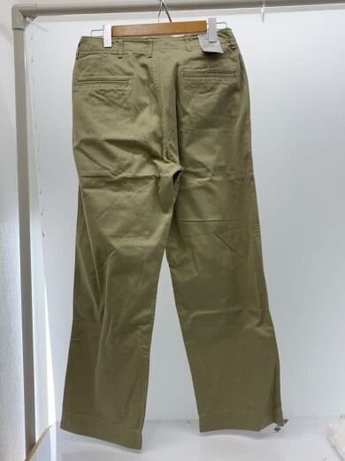 商品画像：22FW/スビンコットンウエポンチノパンツ/4/コットン/BEG/PTLM-102M 2