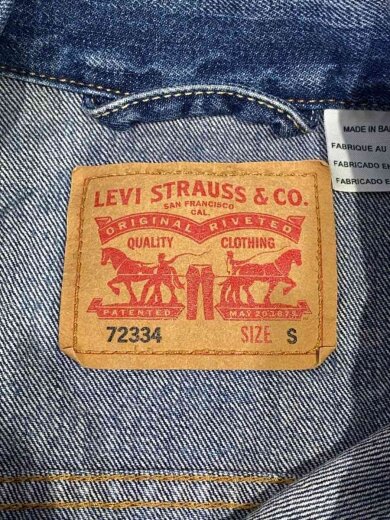 商品画像：THE TRUCKER JACKET/S/コットン/IDG/72334-0142 3