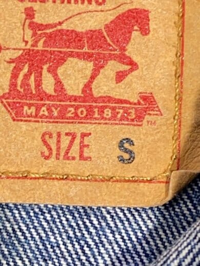 商品画像：THE TRUCKER JACKET/S/コットン/IDG/72334-0142 4