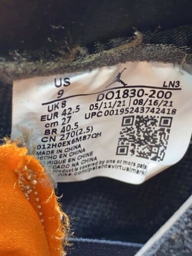 商品画像：AIR JORDAN 3 RETRO SE_エア ジョーダン 3 レトロ SE/27cm/KHK// 5