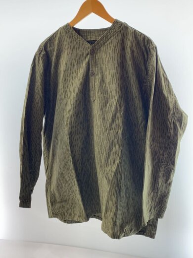 商品画像：シャツ/XL/コットン/KHK/総柄/プルオーバーシャツ 1