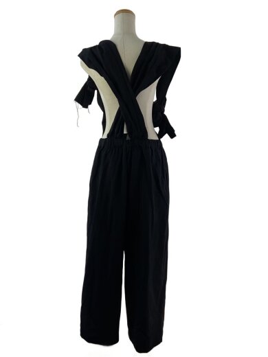 商品画像：D1/オーバーオール/M/ウール/BLK/GP-U003/AD2015/肩リボン 2