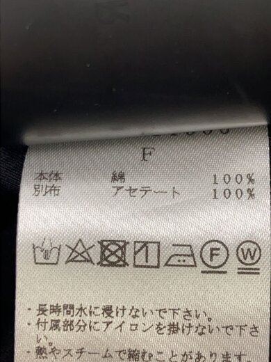 商品画像：長袖ワンピース/FREE/コットン/BLK/チェック/1123011006 4