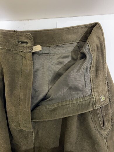 商品画像：ロングスカート/KHK/スエード/毛羽立ち有/全体的に汚れ有/内側汚れ有 3