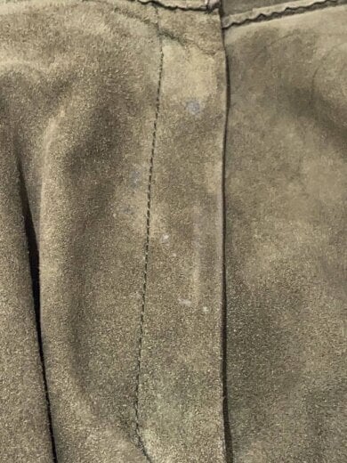 商品画像：ロングスカート/KHK/スエード/毛羽立ち有/全体的に汚れ有/内側汚れ有 7