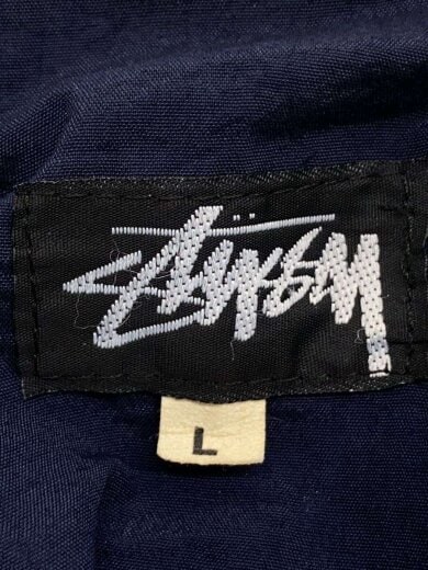 画像：STUSSYS/80S/フーデッドナイロンコーチジャケット/ラスタライオン/L/ナイロン/NVY3