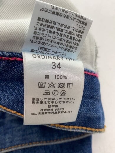 商品画像：ボトム/34/コットン/BLU/#020/ボタンフライ/バンダナ付// 6