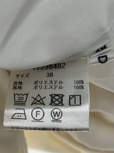 商品画像：ロングスカート/38/ポリエステル/WHT/ドット/72236482 4