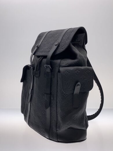 商品画像：L/クリストファーPM_モノグラム・トリヨン/レザー/BLK// 2