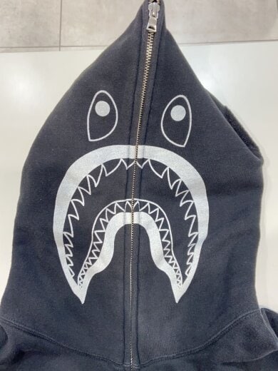 商品画像：S/MILITARY SHARK/ジップパーカー/2XL/コットン/BLK/001ZPE801009X// 7